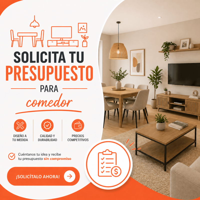 Cita presupuesto para comedor