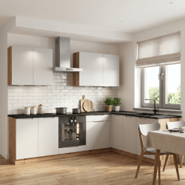 Cocina en L completa 200 y 260 cms Gama Economica ..