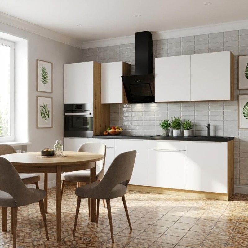 Cocina completa 280 cms Gama Economica ref-207C