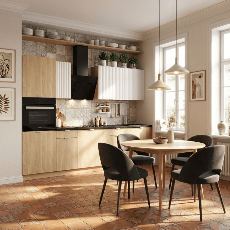 Cocina completa 280 cms Gama Economica ref-207D